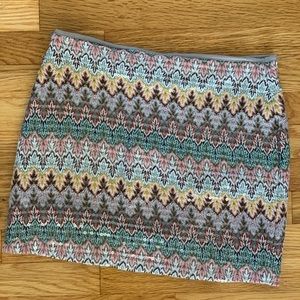 Fun, subtly sparkly Express Miniskirt—NEVER WORN